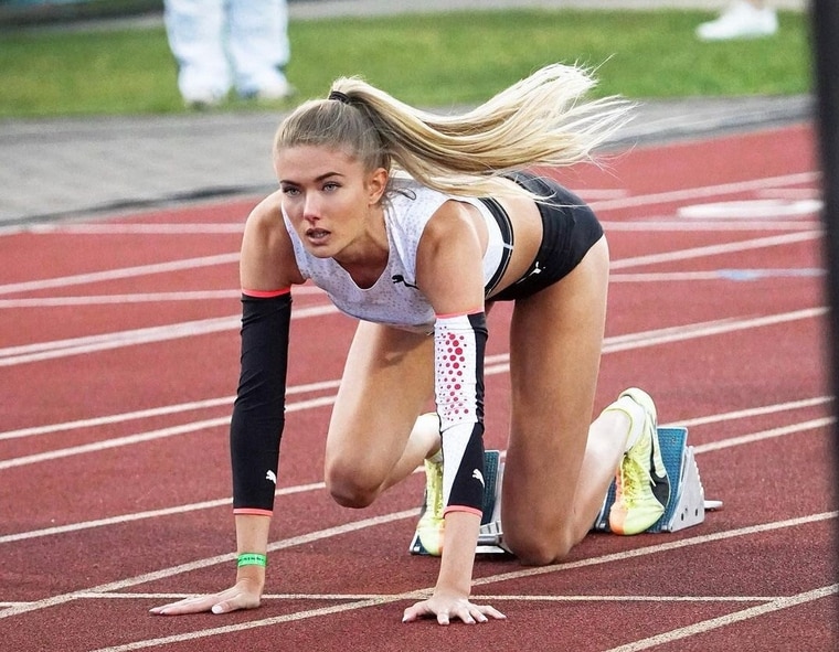 德國田徑女神施密特獲選參加東京奧運接力賽名單。翻攝自IG